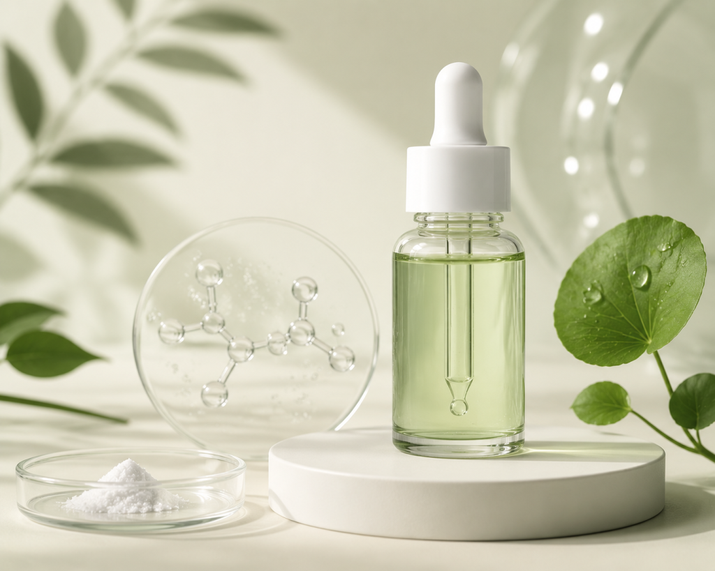 ilustrasi produk perawatan mengandung azelaic acid