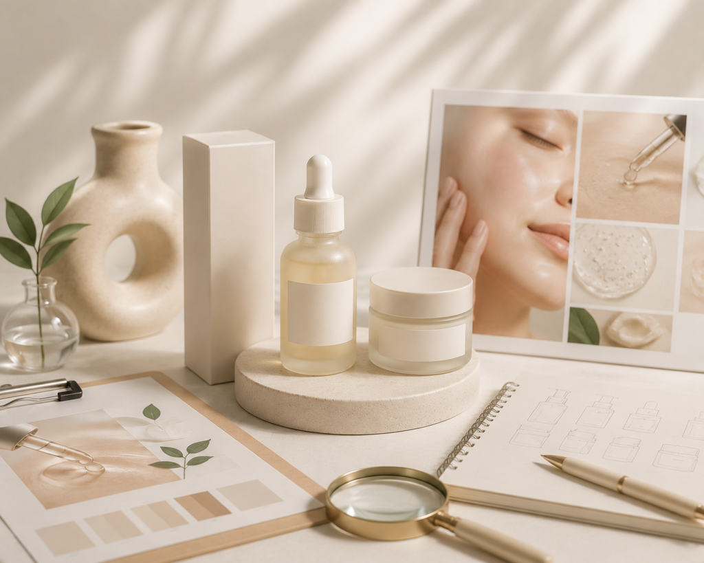penyusunan klaim pada kemasan dan materi promosi kosmetik