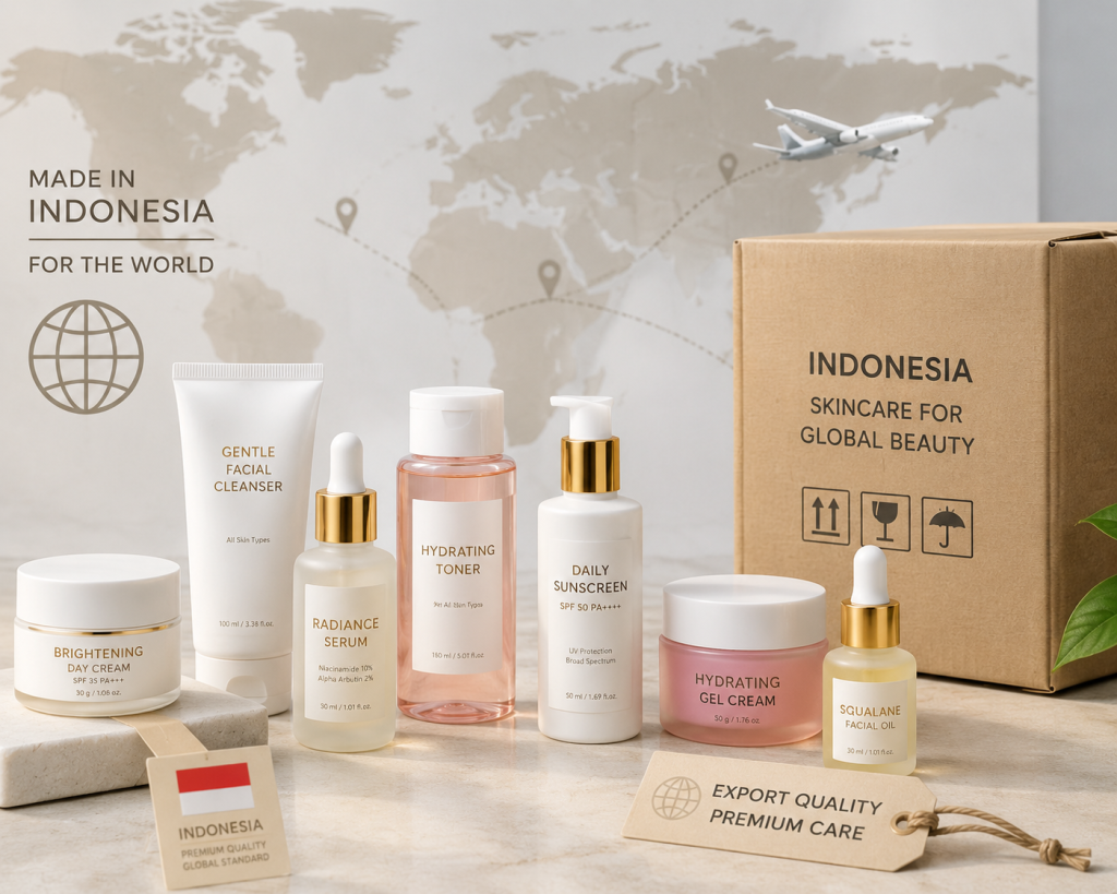produk kosmetik indonesia untuk pasar ekspor internasional